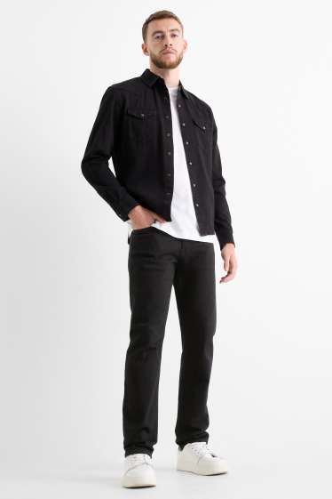 Hommes - Slim jean - LYCRA® - noir
