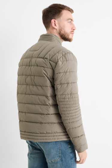 Bărbați - Jachetă matlasată - verde