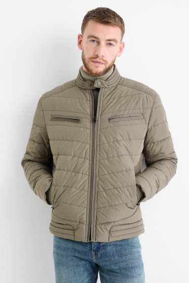 Bărbați - Jachetă matlasată - verde