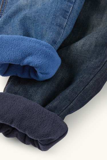 Nen - Paquet de 2 - slim jeans - texans tèrmics - texà blau