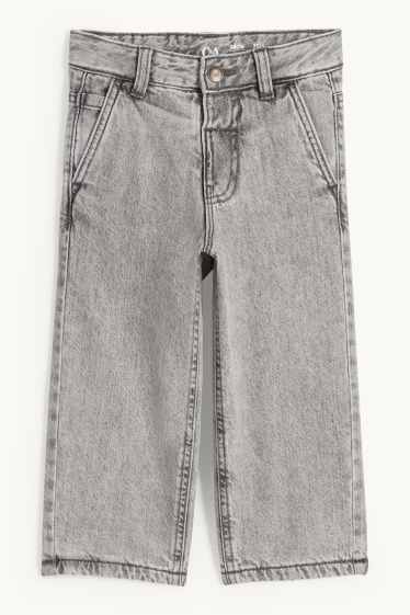 Niños - Loose fit jeans - vaqueros térmicos - vaqueros - gris claro