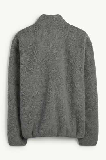 Hommes - Veste en polaire - vert