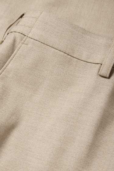 Heren - Broek uit het combi-systeem - regular fit - Flex - beige