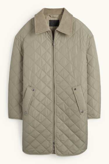 Femei - Mantou matlasat - kaki