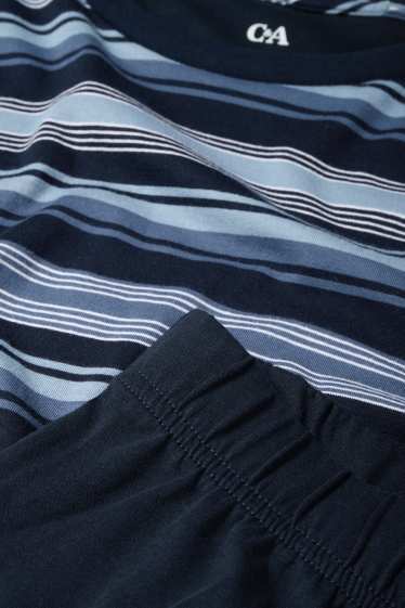 Home - Pijama - blau fosc