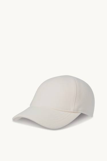 Femmes - Casquette - crème