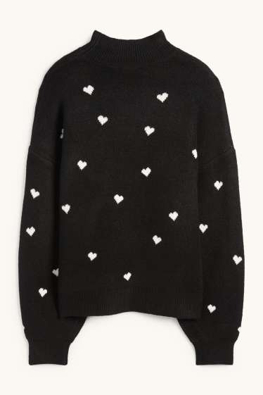 Women - Christmas jumper - I Love Christmas - black