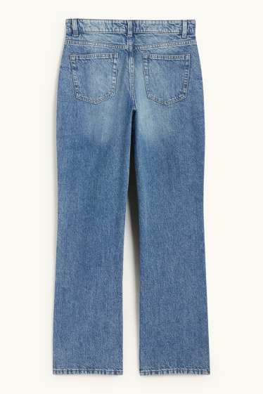 Donna - Straight jeans - vita bassa - jeans blu