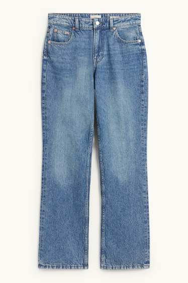 Donna - Straight jeans - vita bassa - jeans blu