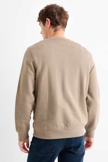 Men - Sweatshirt - beige