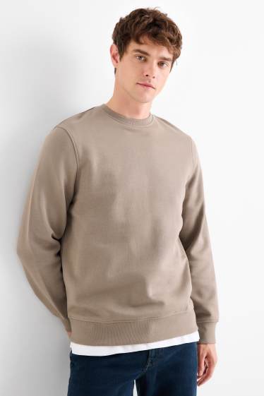 Men - Sweatshirt - beige