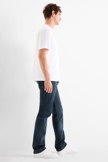 Men - Straight jeans - LYCRA® - denim-dark blue