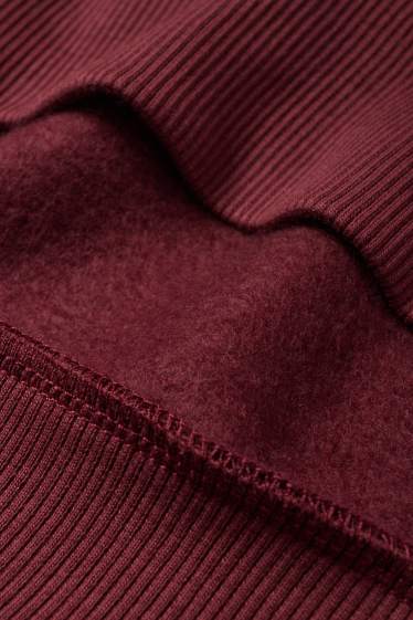 Femei - Bluză de molton - Mickey Mouse - vișiniu