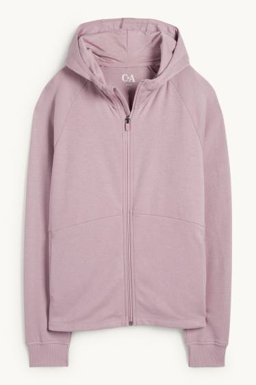 Dona - Jaqueta tècnica amb caputxa - violeta clar