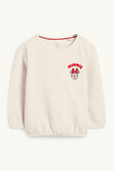 Bébés filles - Minnie Mouse - tenue pour bébé - 2 pièces - beige clair