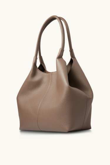 Dona - Bossa shopper gran - pell sintètica - beix