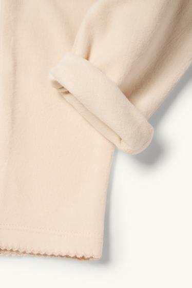 Baby Mädchen - Blümchen - Baby-Outfit - 2 teilig - gelb