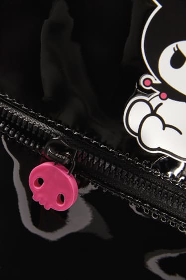 Copii - Fete - Kuromi - rucsac lăcuit - negru