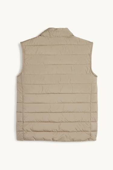 Damen - Steppweste - hellgrün