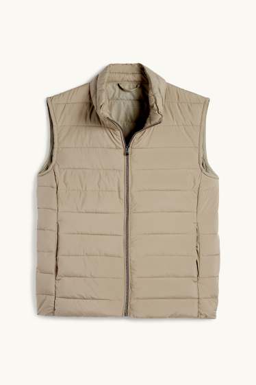 Damen - Steppweste - hellgrün