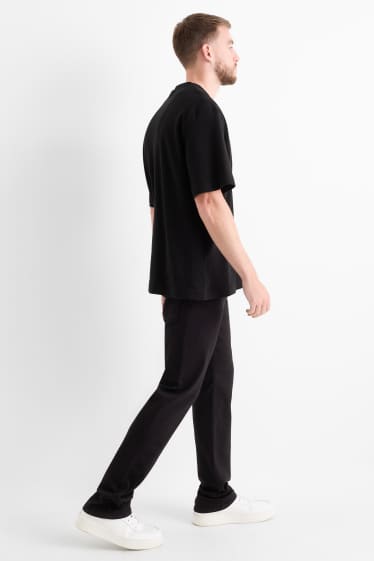 Pánské - Straight jeans - LYCRA® - černá