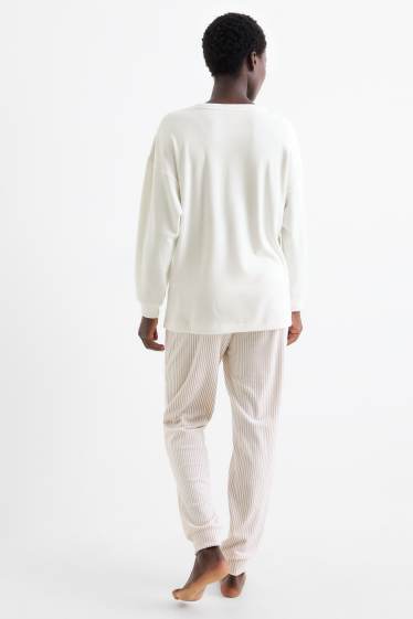 Femmes - Pyjama d’hiver - blanc