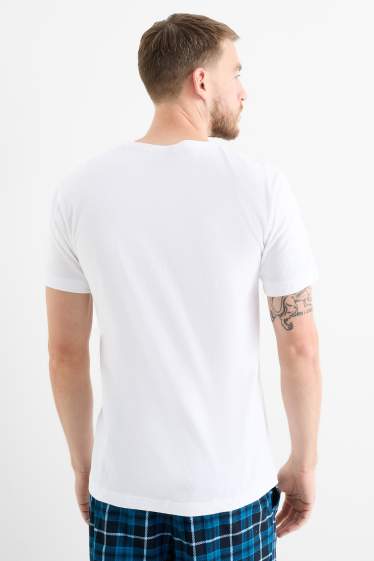 Herren - Multipack 3er - Unterhemd - weiß