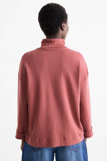 Dona - Jersei de coll alt - vermell
