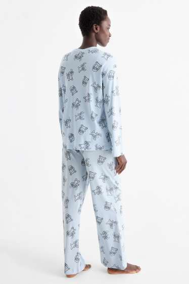 Femmes - Pyjama - Lilo & Stitch - bleu clair