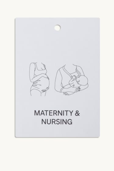 Dámské - Multipack 2 ks - kojící top - černá/bílá