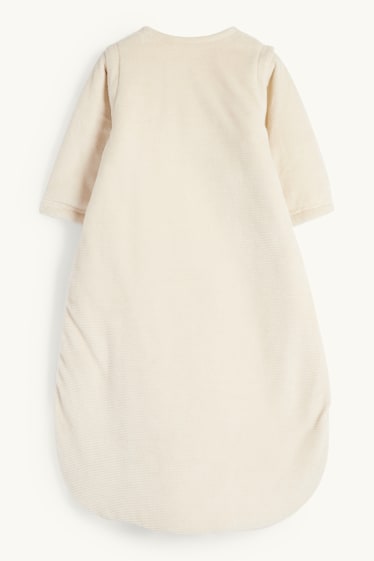 Nadó nena - Winnie the Pooh - sac de dormir per a nadó - 6-18 mesos - acanalat - beix clar