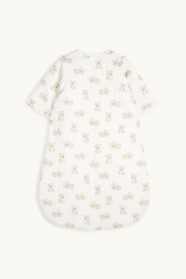 Bébés garçons - Koala - gigoteuse bébé - 0-6 mois - blanc crème