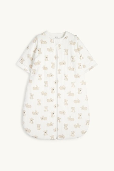 Bébés garçons - Koala - gigoteuse bébé - 0-6 mois - blanc crème