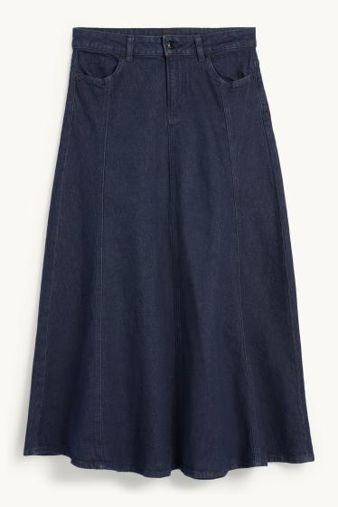 Dona - Faldilla texana - texà blau fosc