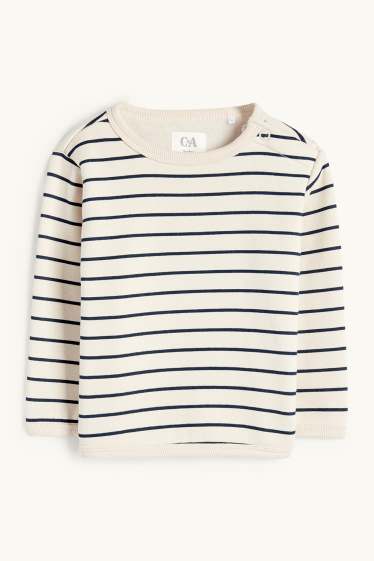 Bébés garçons - Oursons - tenue pour bébé - doublé en peluche - 3 pièces - bleu  / beige