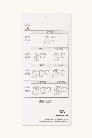 Nadó nen - El Rei Lleó - sac de dormir per a nadó - 6-18 mesos - blanc trencat