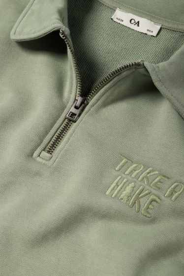 Copii - Băieți - Bluză de molton - verde