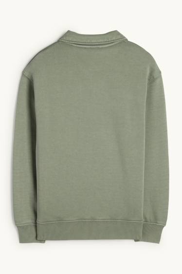 Copii - Băieți - Bluză de molton - verde
