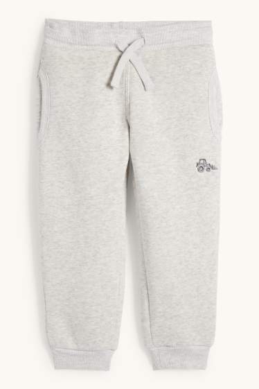 Nen - Excavadora - pantalons de xandall - gris clar jaspiat