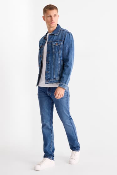Men - Straight jeans - LYCRA® - blue denim