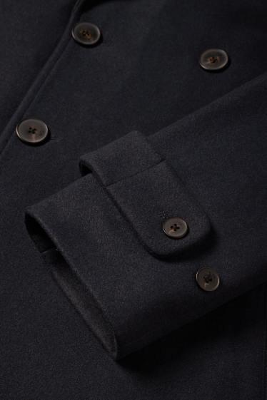 Herren - Mantel - dunkelblau