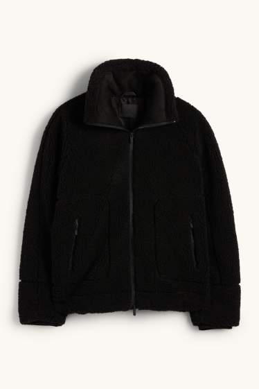 Femmes - Veste en peluche - noir