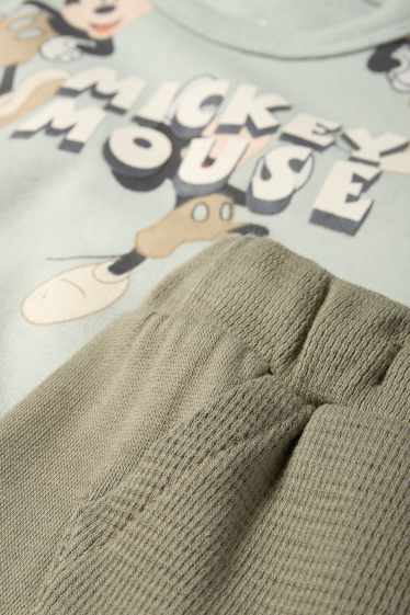 Bébés garçons - Mickey Mouse - tenue pour bébé - 2 pièces - vert menthe