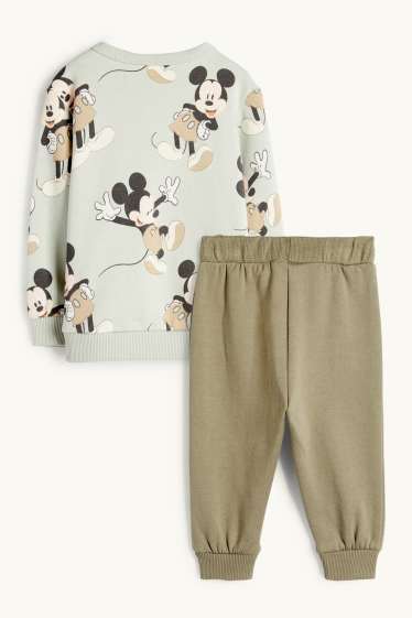 Bébés garçons - Mickey Mouse - tenue pour bébé - 2 pièces - vert menthe