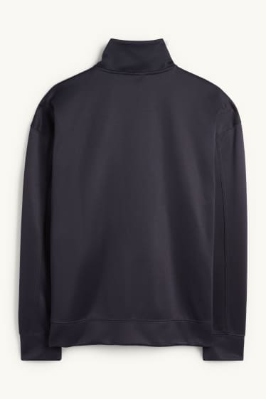 Men - Technical zip-through sweatshirt - dark blue