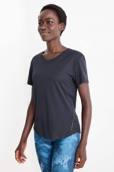 Femmes - Haut de sport - running - bleu foncé