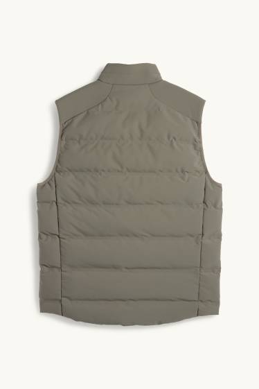 Heren - Bodywarmer - waterafstotend - groen