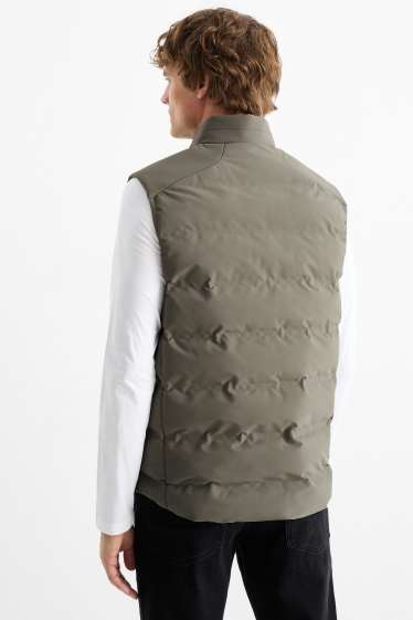 Heren - Bodywarmer - waterafstotend - groen