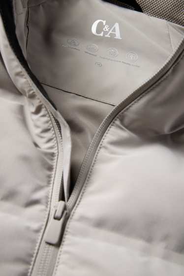 Heren - Bodywarmer - waterafstotend - lichtgrijs