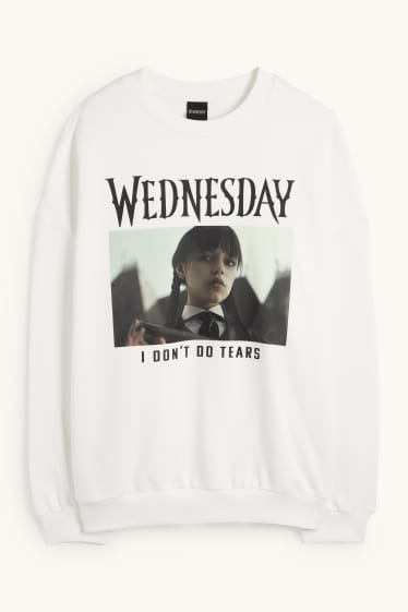 Femmes - Wednesday - sweat - blanc